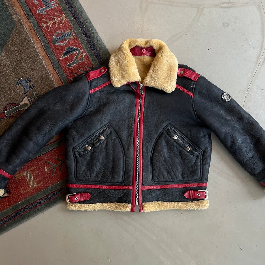 Lupo Di Mare Sina Cova B-3 무스탕 상품이미지3