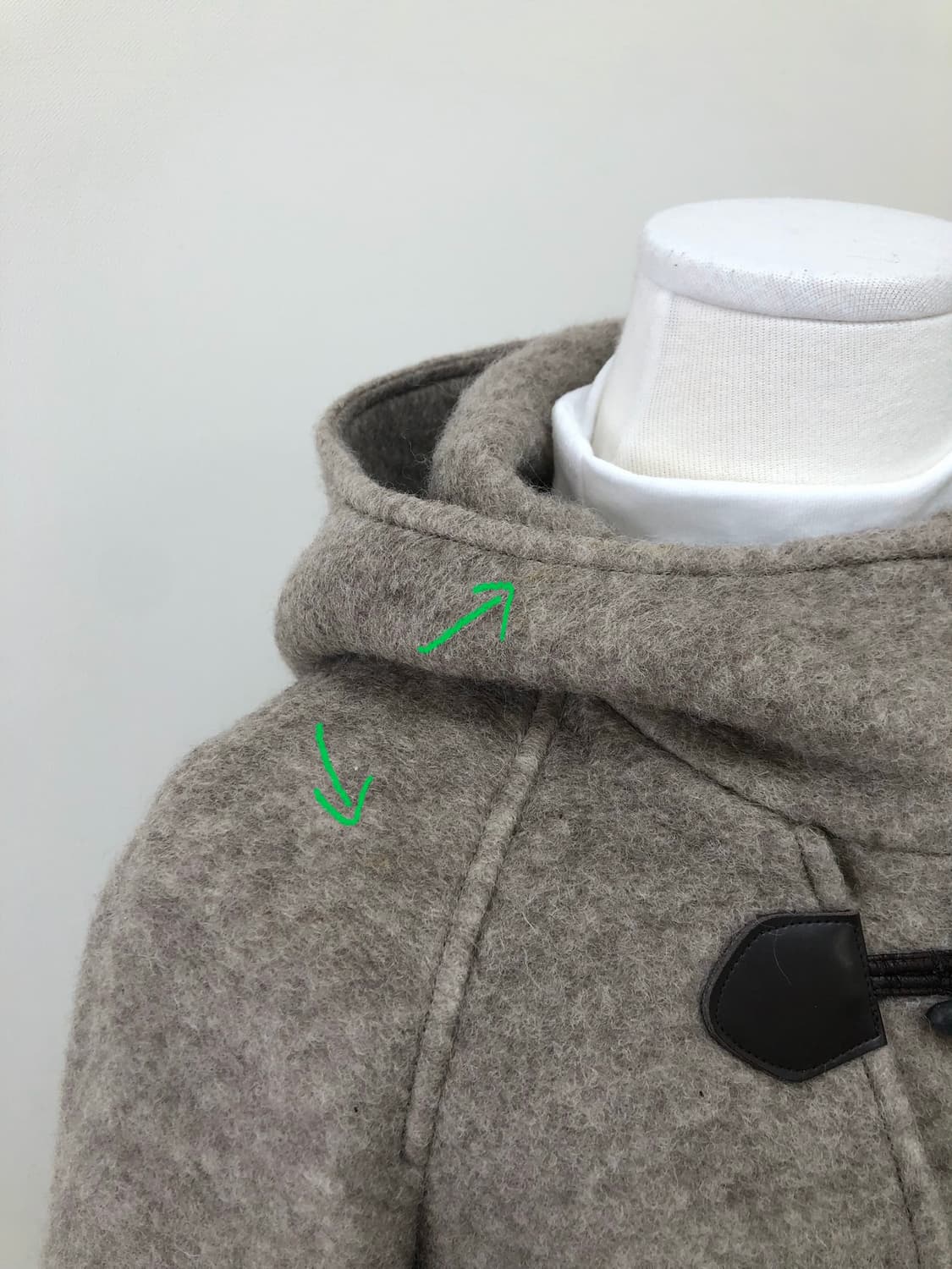 reflect 울 혼방 더플코트 상품이미지10