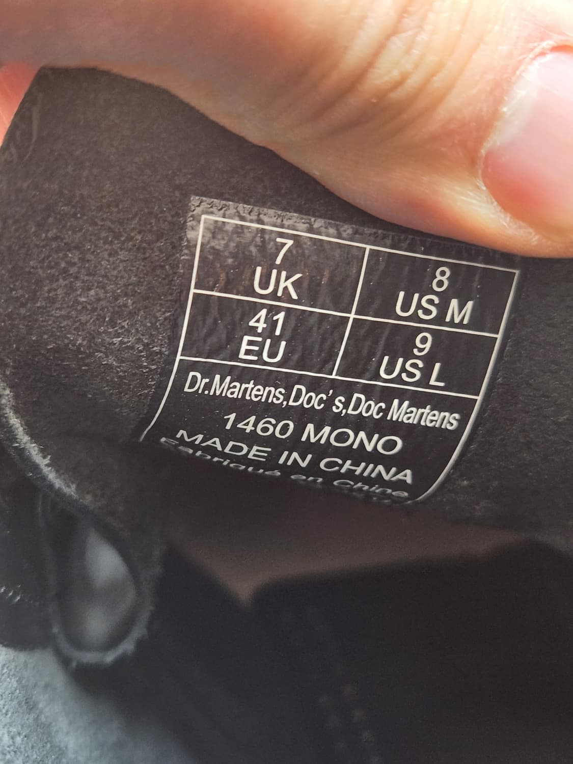 닥터마틴 1460 모노 (260) 상품이미지8