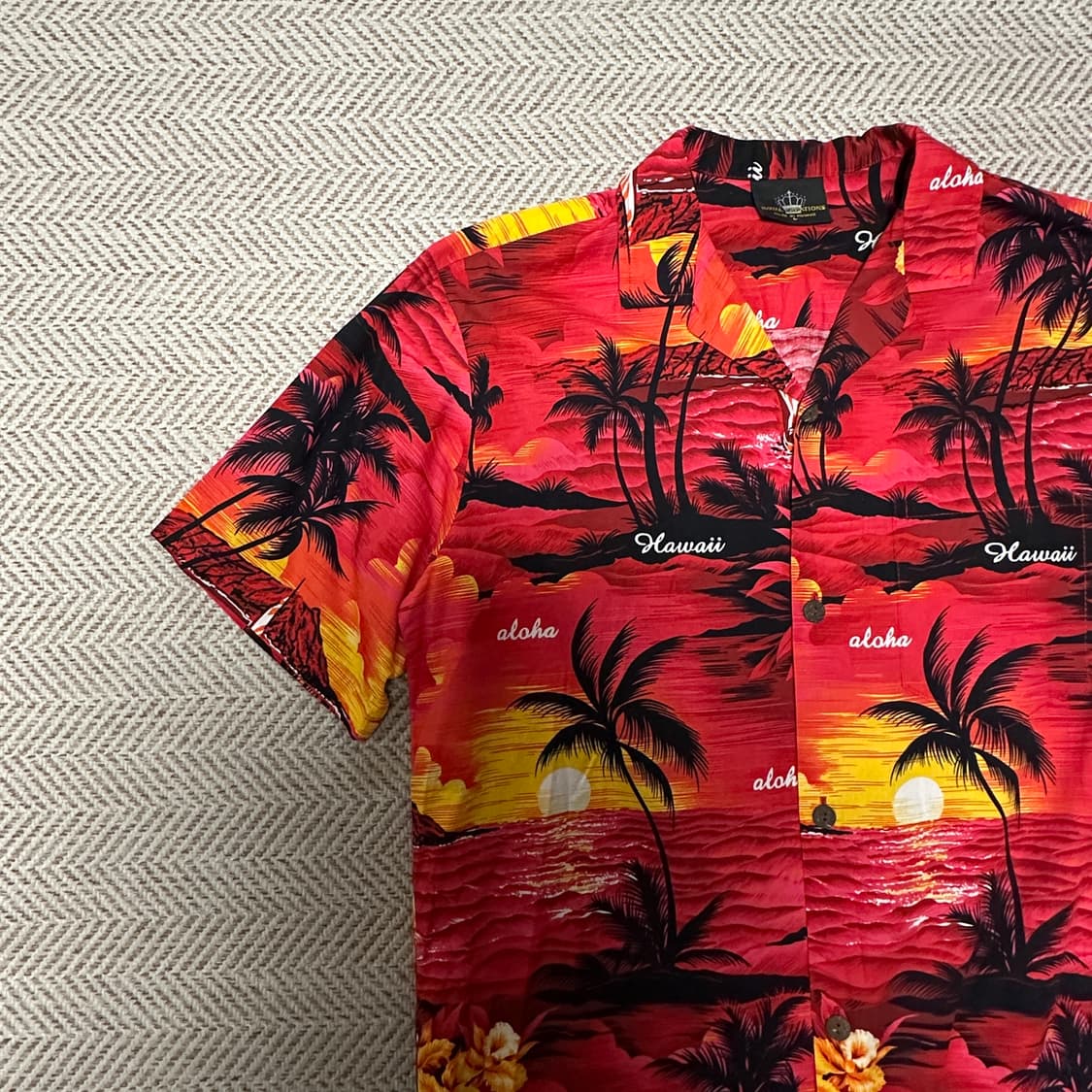 VINTAGE usa made hawaiian shirt 상품이미지3