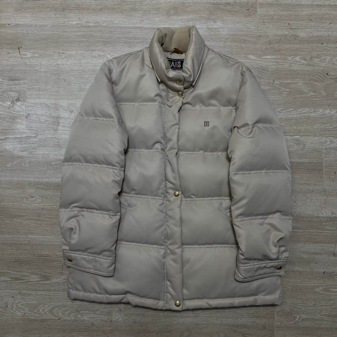 닥스 여성 프리미엄 덕다운 스탠드넥 패딩 점퍼 [베이지] L/100 상품이미지1