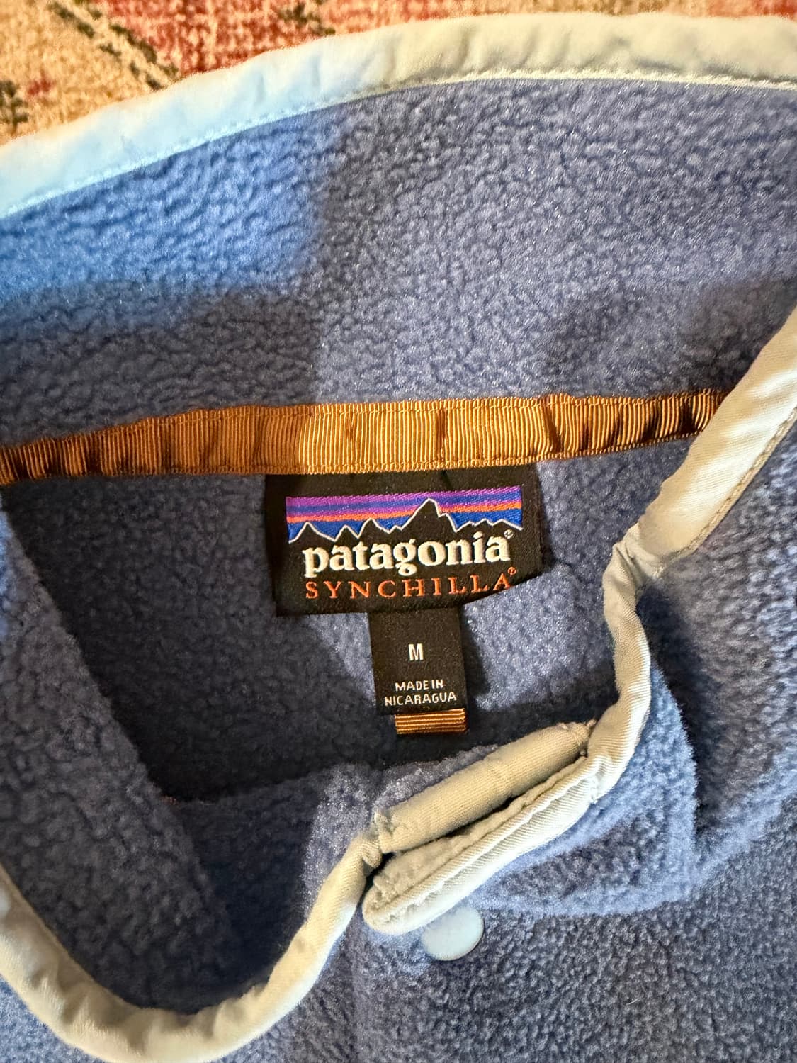 Patagonia]파타고니아 신칠라 풀오버 후리스 M 상품이미지4