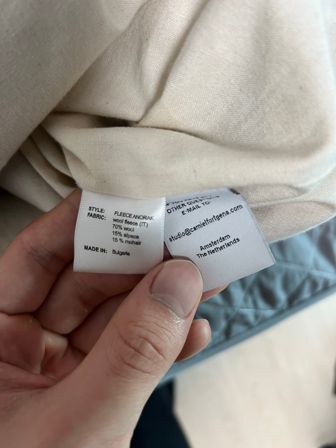 카미엘 포트젠스 Fleece Anorak L 상품이미지3