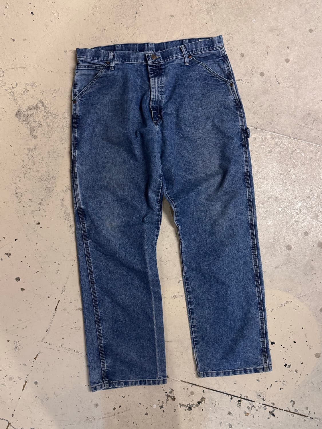 랭글러 워시드 카펜터 데님팬츠  상품이미지3