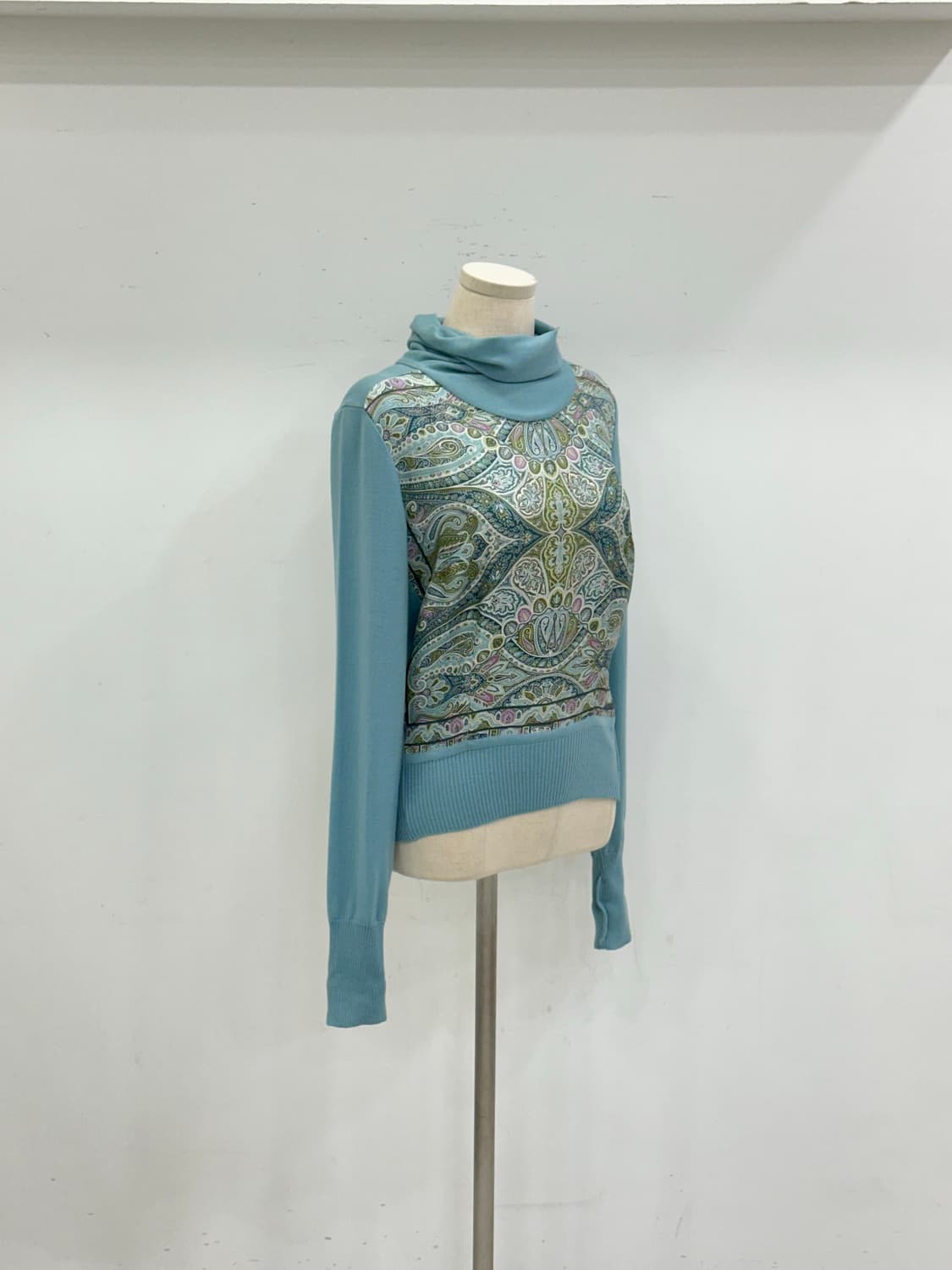 에트로 실크 목폴라 상품이미지2