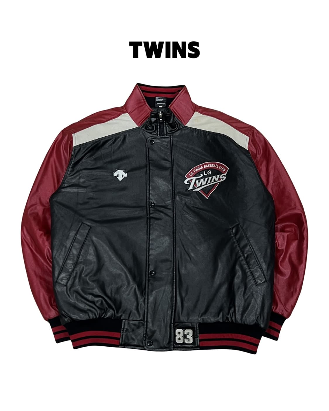 LG트윈스 데상트 구형 베이스볼 점퍼 상품이미지1
