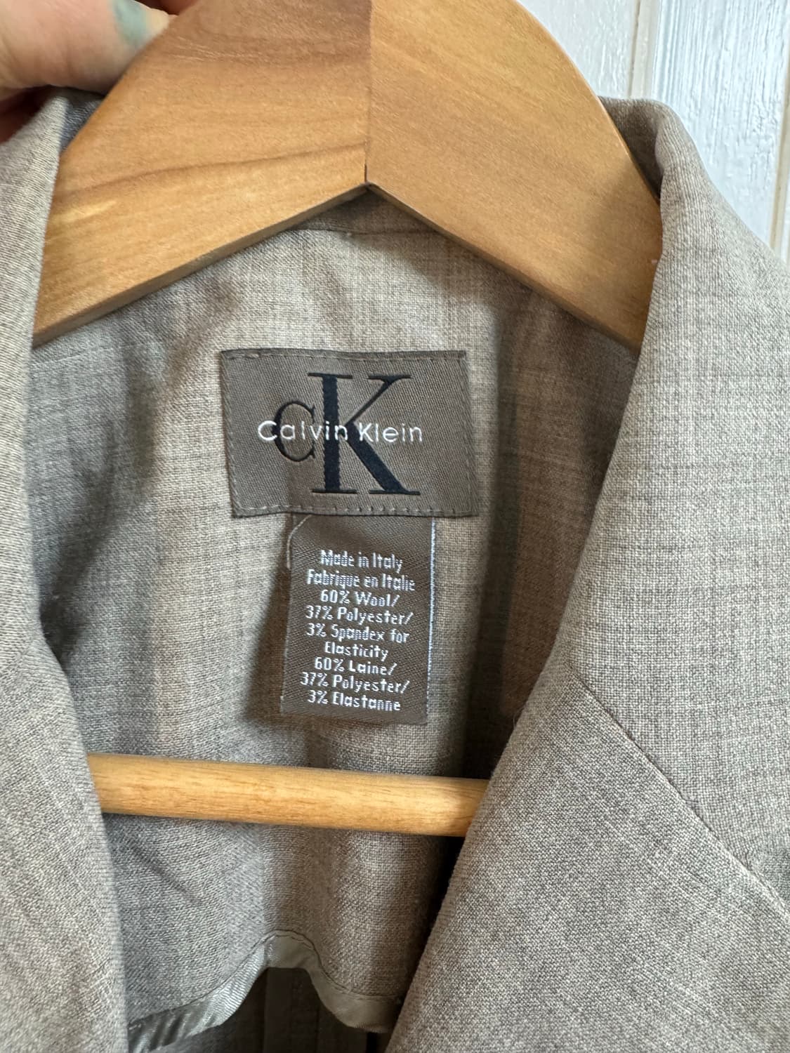 캘빈클라인 Calvin Klein 울 블레이저 상품이미지5