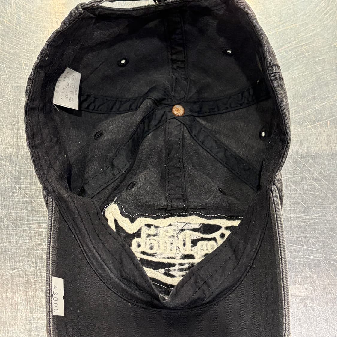 vondutch 본더치 데미지 자수 볼캡 상품이미지5