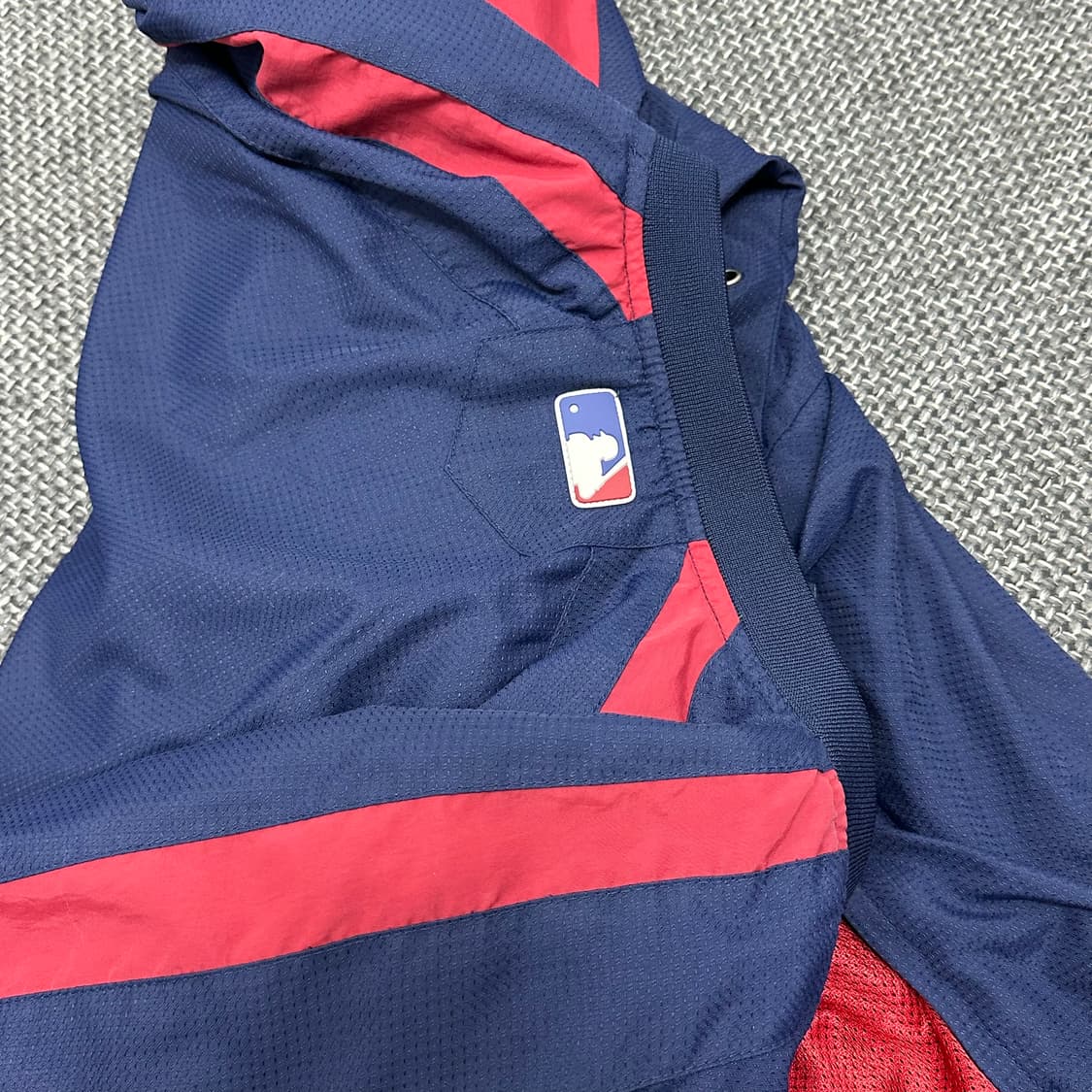 마제스틱 보스턴레드삭스 올드스쿨 반집업 웜업 바람막이 XL 상품이미지8