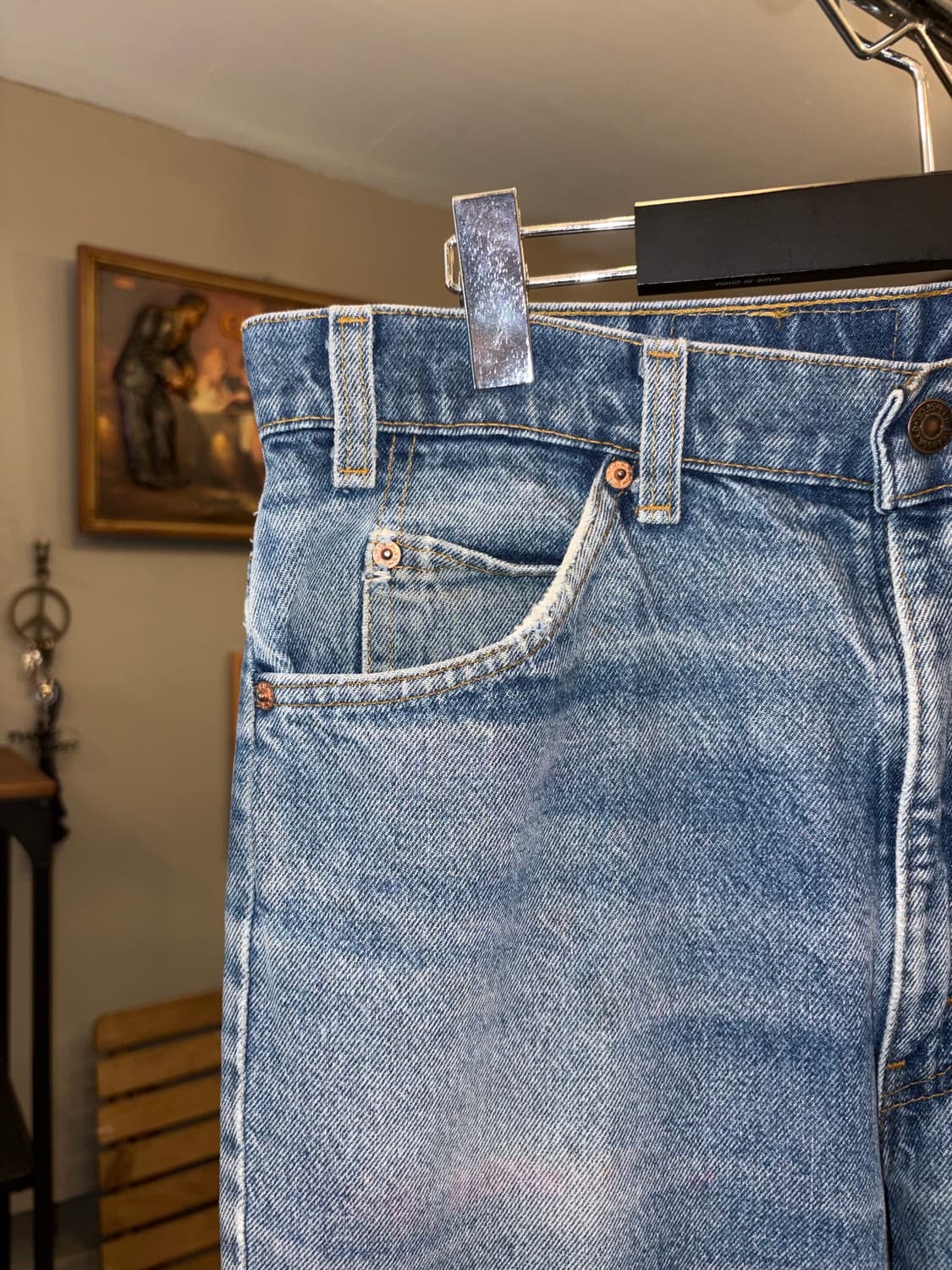 90’s Levi’s 517 USA flare denim pants 상품이미지6