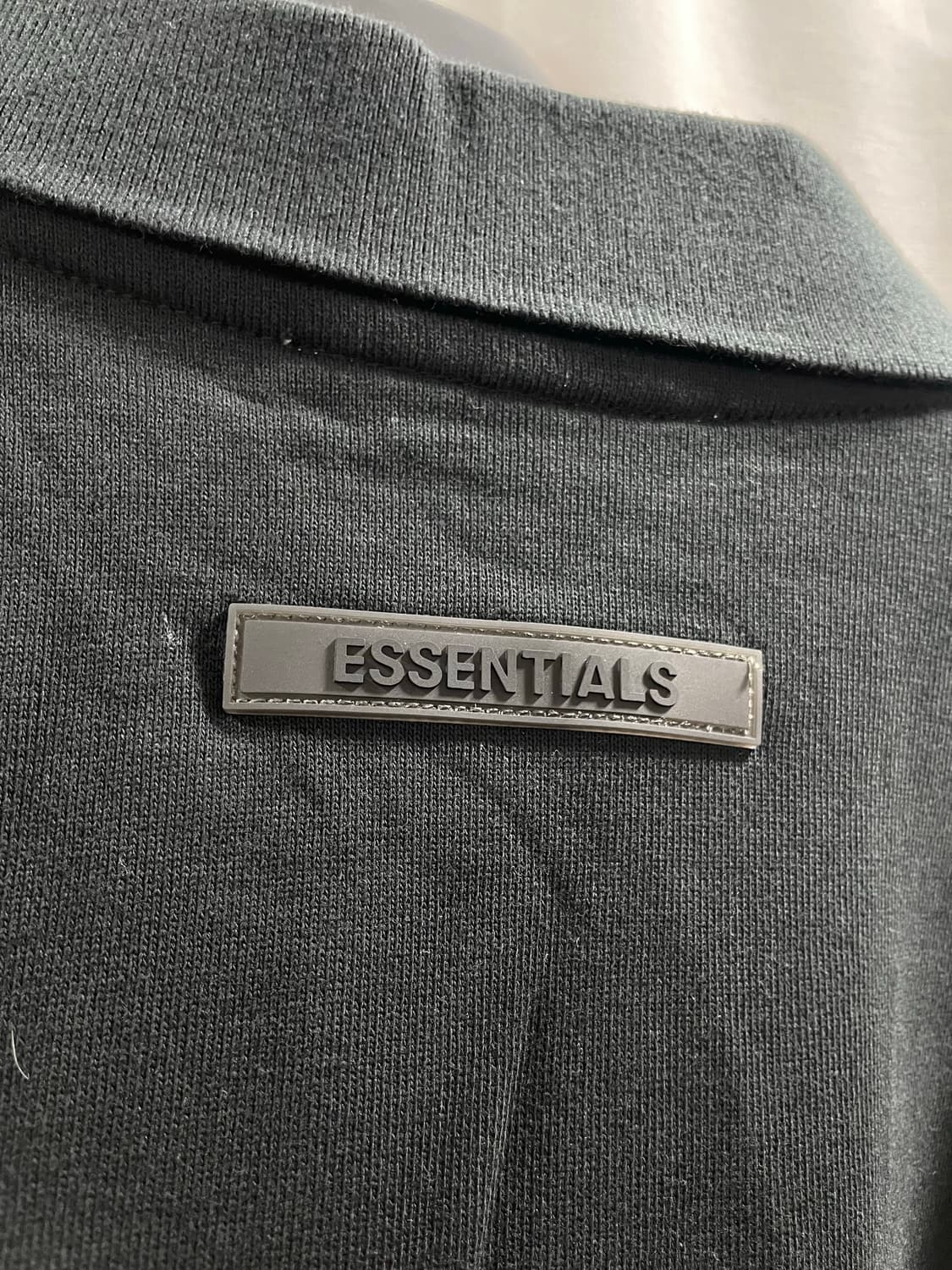 피어오브갓 에센셜/ 체스트 로고 폴로 티셔츠 스트레치 리모/ L 상품이미지5