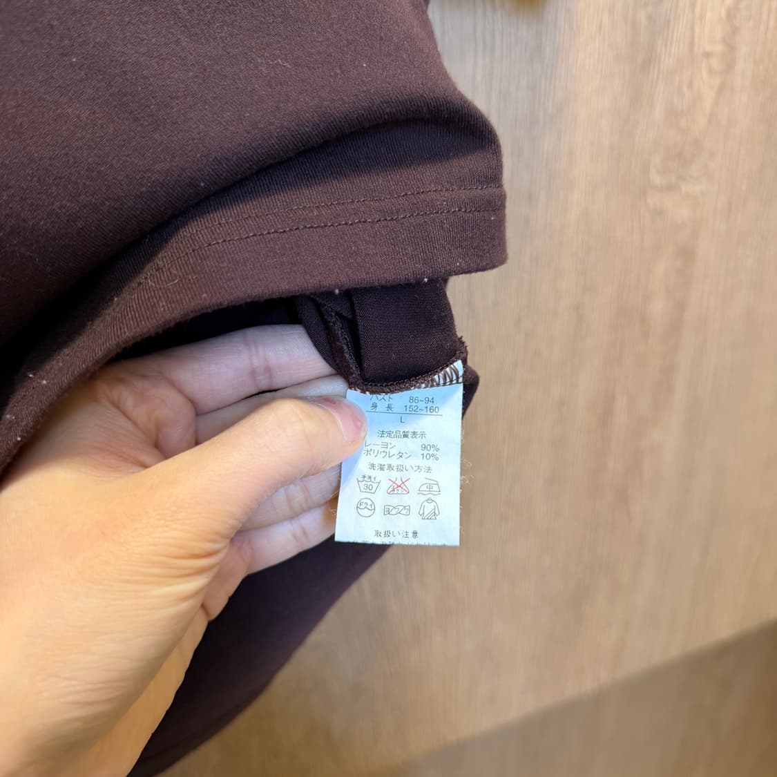 빈티지 반팔 카라 티셔츠 무지 디테일 슬림핏 브라운 상품이미지6