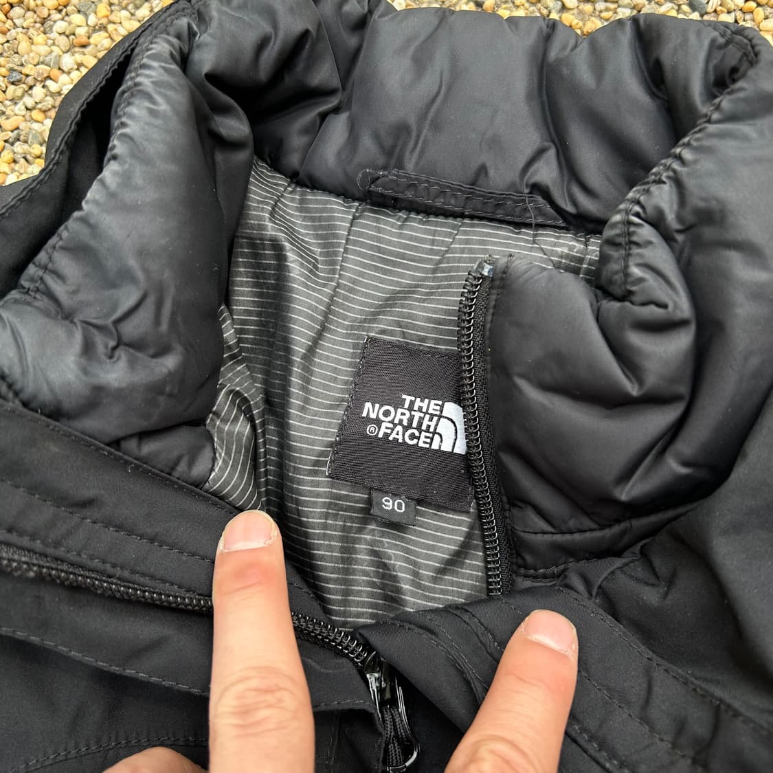 노스페이스(THE NORTH FACE)집업 바람막이 탈부착 패딩 자켓 상품이미지4