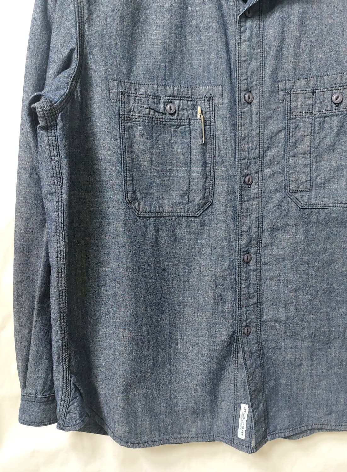 에스피오나지 샴브레이 셔츠 105 상품이미지2