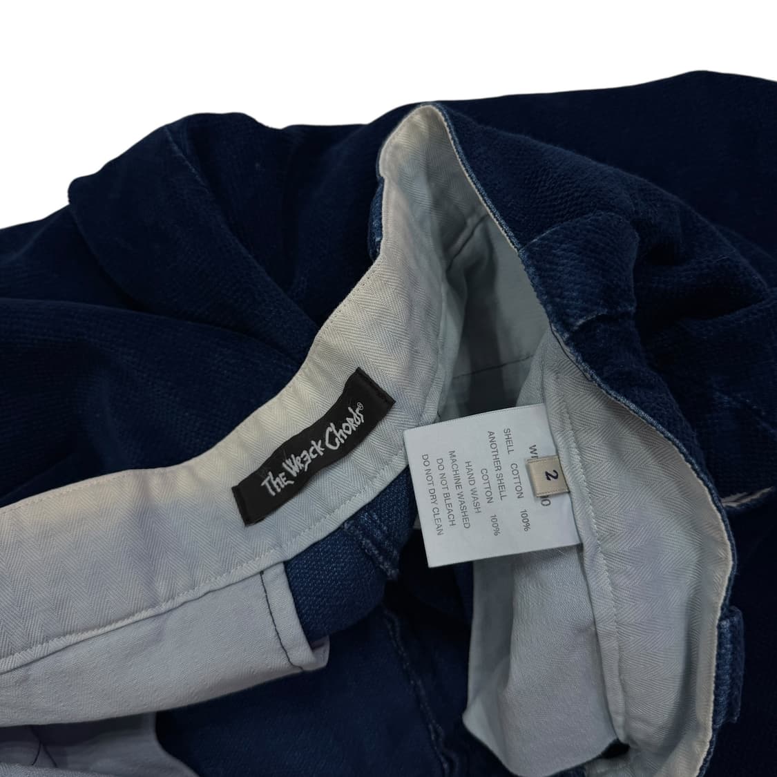 더뤡코즈 인디고 코듀로이 쇼츠 반바지 네이비 2 상품이미지2