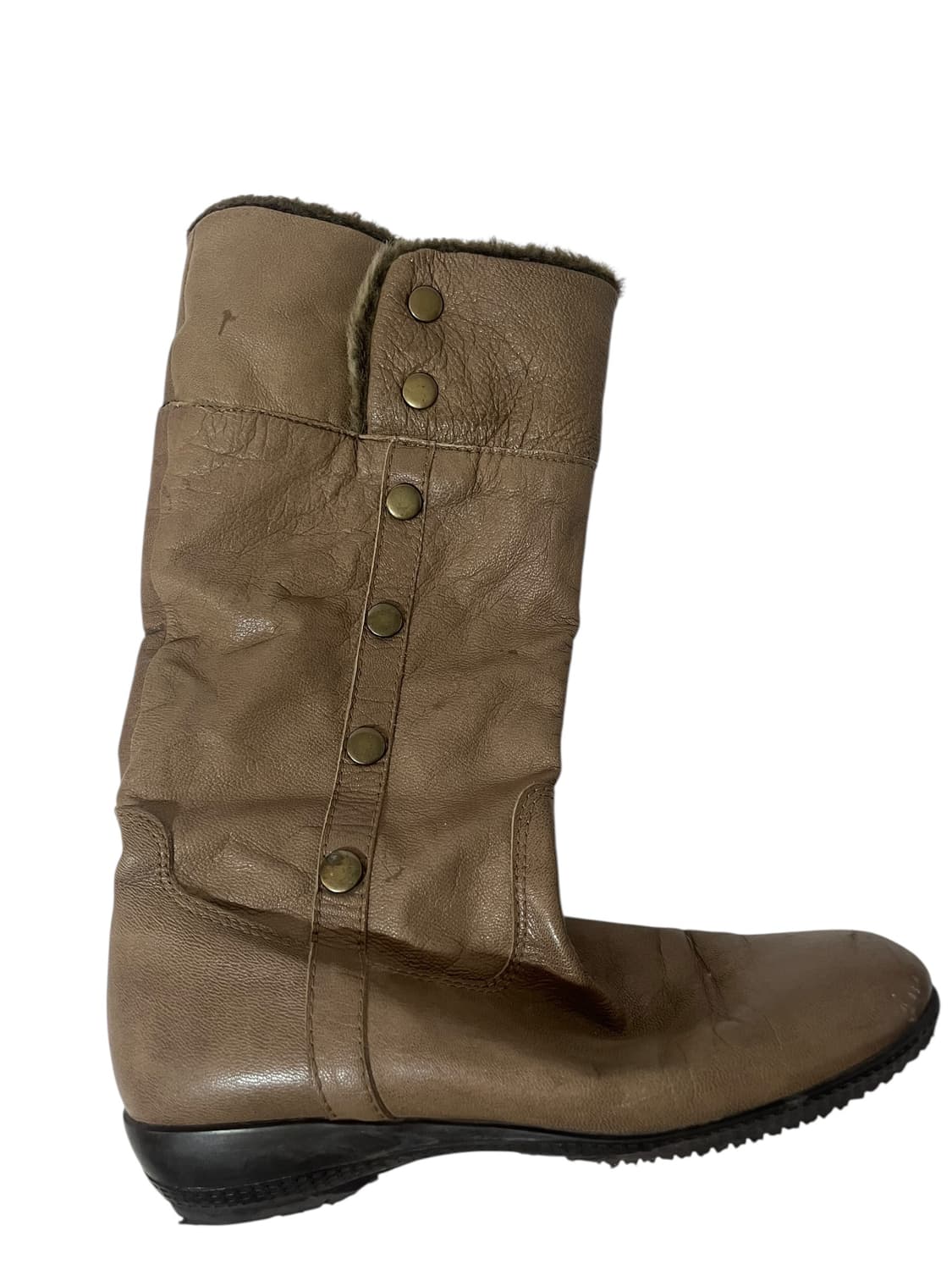 SODA 토프 버튼 디테일 미들부츠 230  상품이미지2