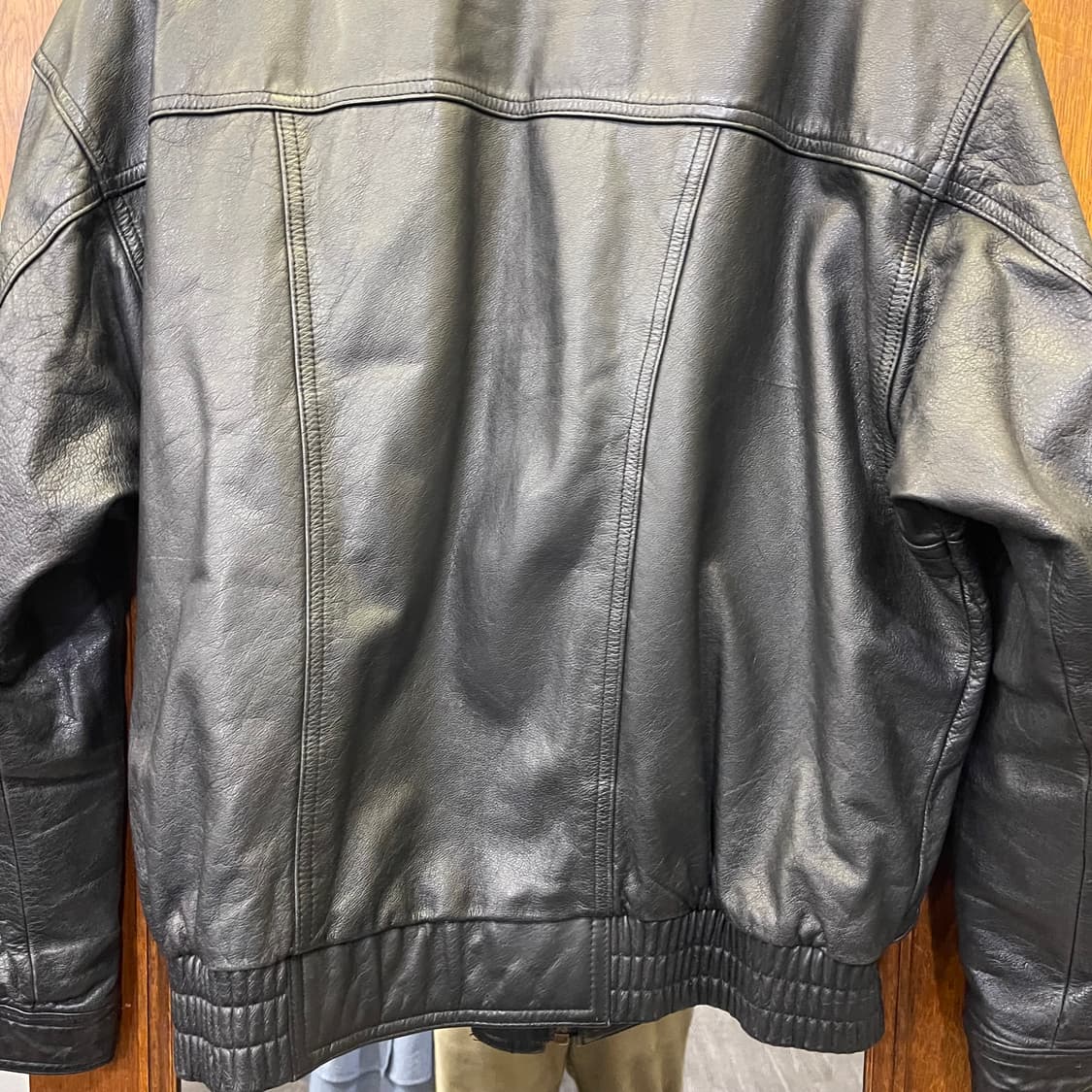 90's 빈티지 레더자켓 상품이미지8
