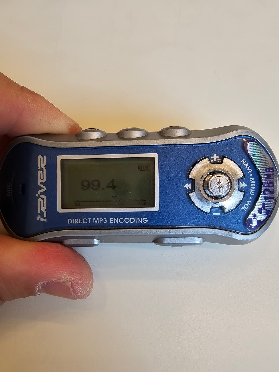 아이리버 MP3 ifp-380t 128mb 플레이어 블루 상품이미지9