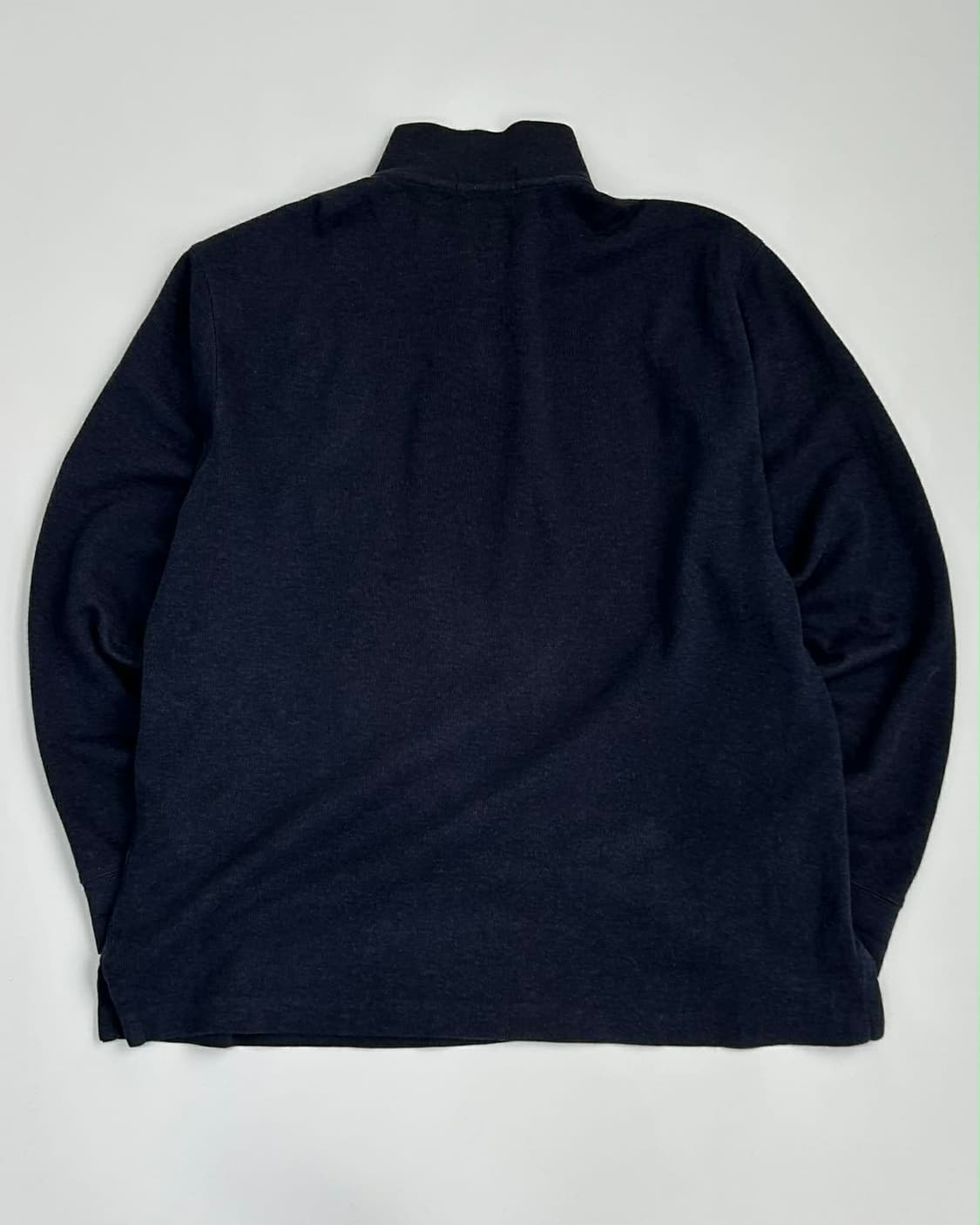 [M] 폴로 랄프로렌 에스테이트립 하프 집업 스웻 셔츠 네이비 상품이미지2