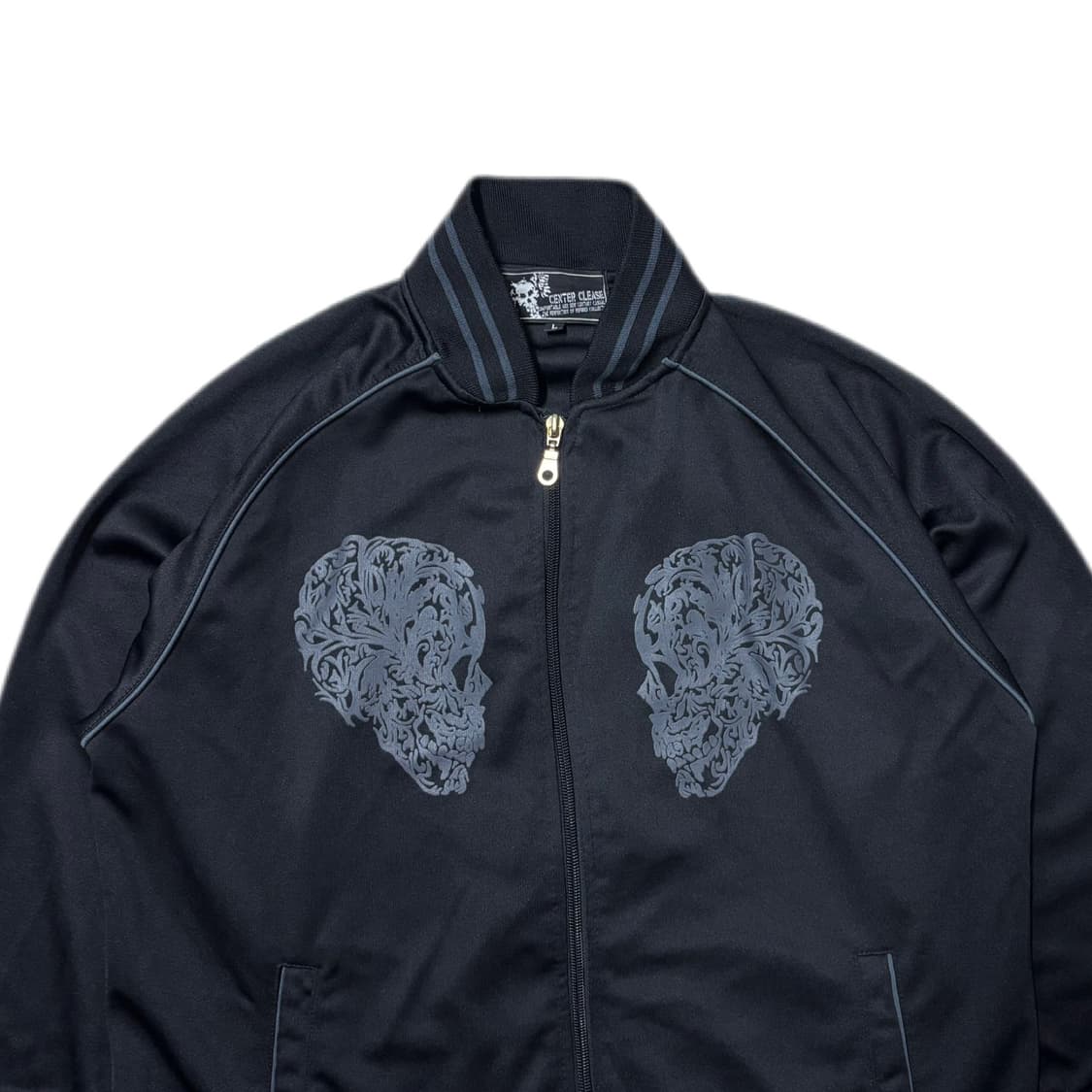 Center Clease 스컬 프린팅 집업자켓  상품이미지3