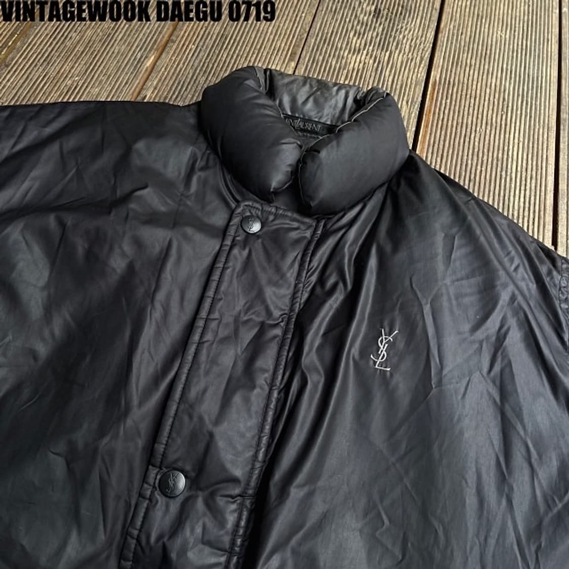 입생로랑 아카이브 리버시블 패딩 자켓 상품이미지1