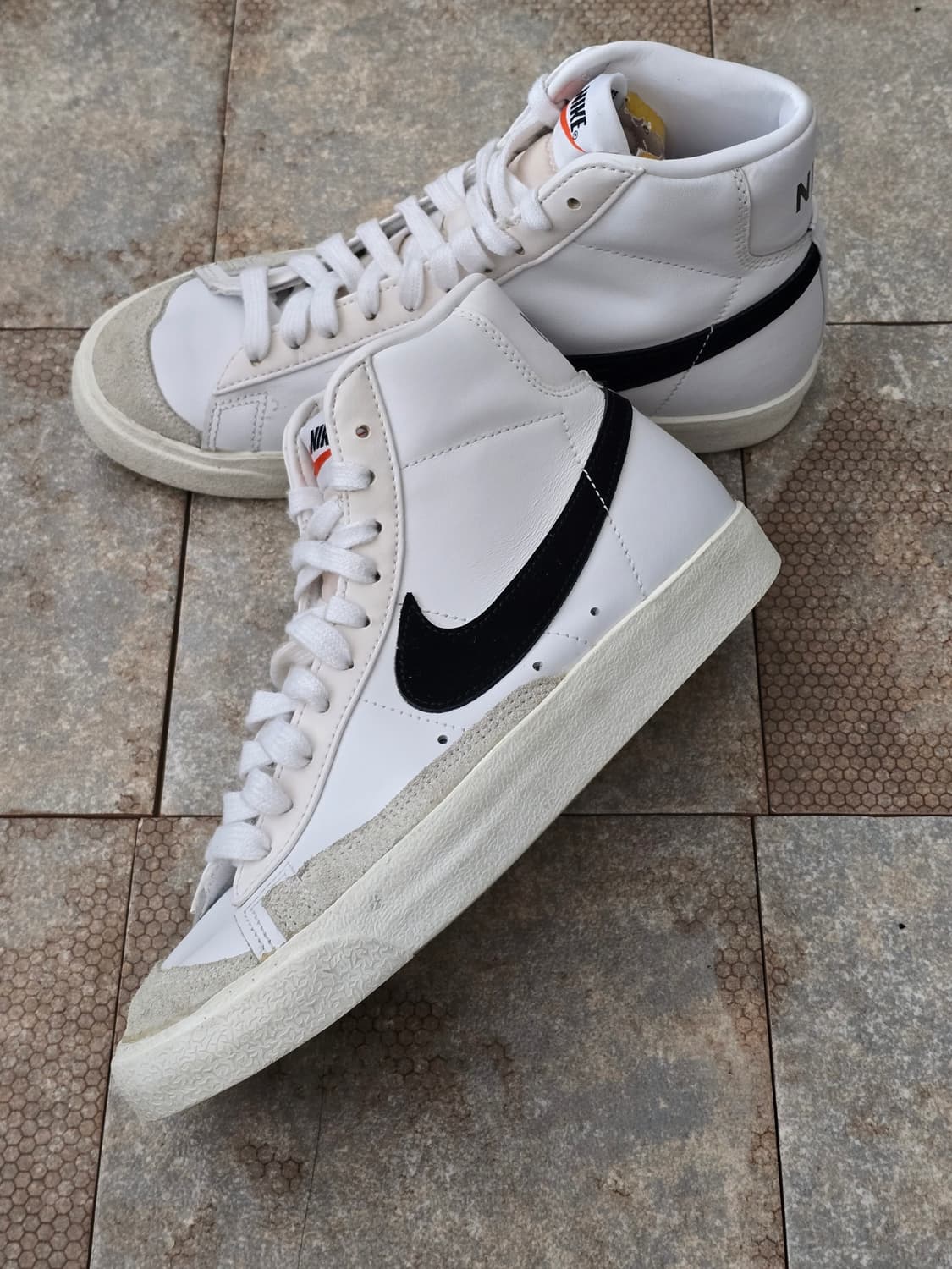 (250)나이키 블레이저 미드 77 빈티지 화이트 상품이미지3