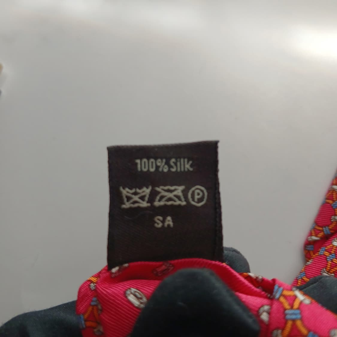 던힐 실크 핑크 마이크로 자카드 넥타이 9.3cm A+등급 A17987
 상품이미지9