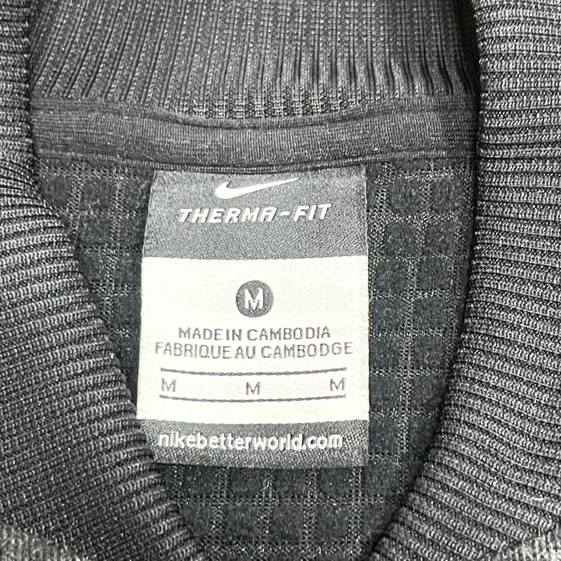 나이키 차콜 레이어드 블루종 여성M 상품이미지6