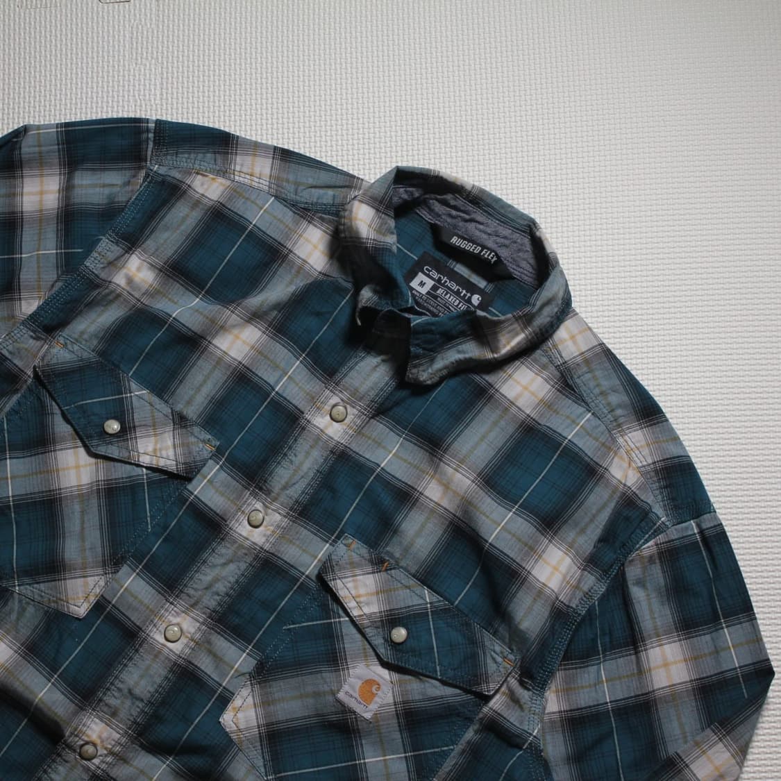 Carhartt 칼하트 플렉스 체크 워크셔츠  상품이미지2