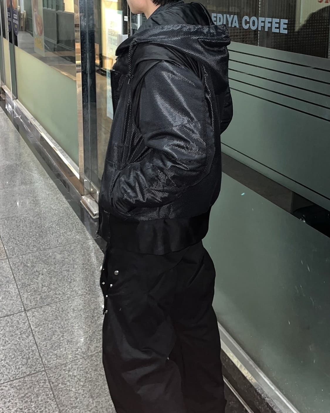 이세이미야케 파이널홈 메쉬 봄버 자켓 상품이미지1