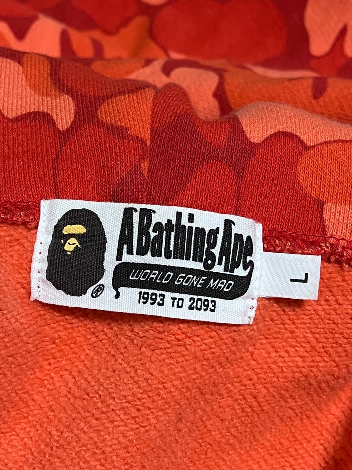 베이프 bape 후드집업 적계 청담 상품이미지5