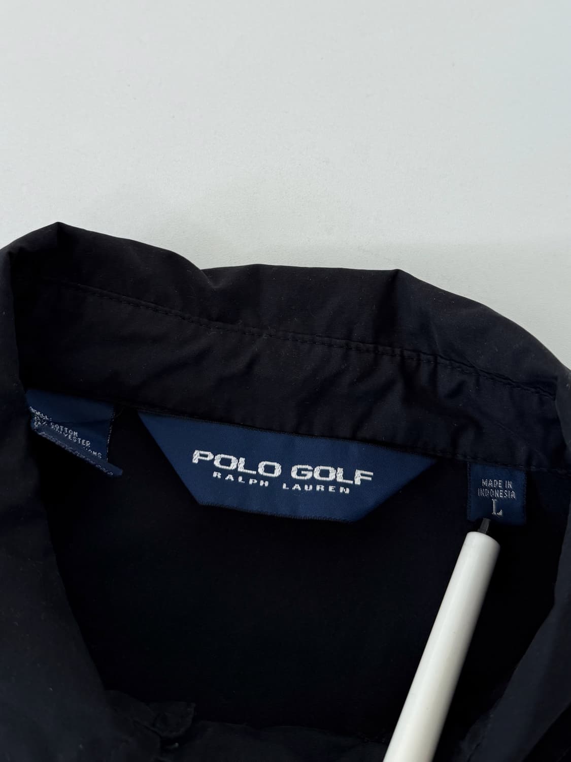 폴로 랄프로렌 루즈핏 폴리쉘 블랙 패커블 블루종 자켓 상품이미지10