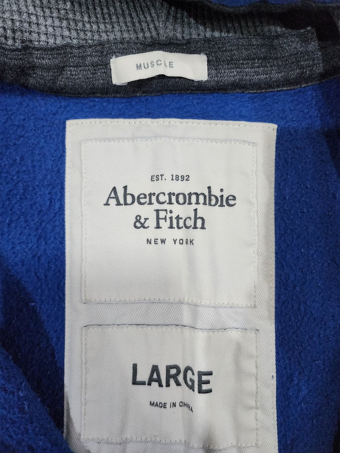 아베크롬비 빈티지 Y2K 데미지 후드집업 L 상품이미지8