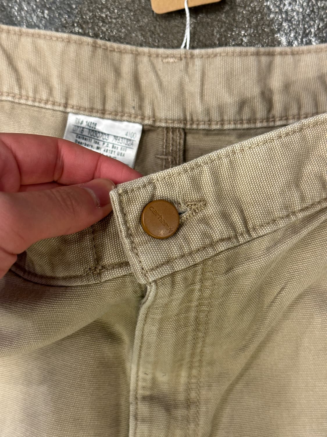 Carhartt 칼하트 FR 오리지널핏 코튼팬츠 38X32 상품이미지4