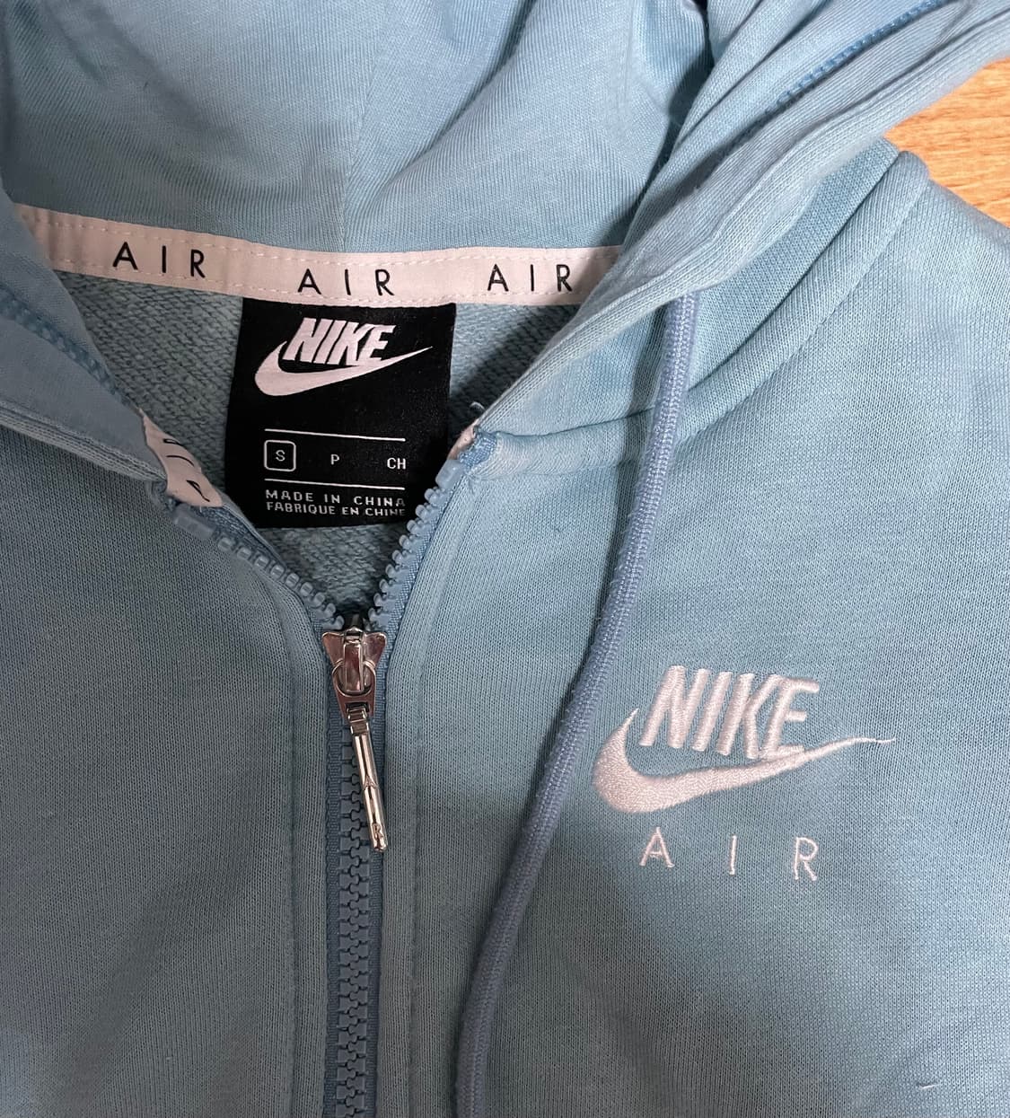 나이키 하늘 소라 후드집업 져지 대장 상품이미지2