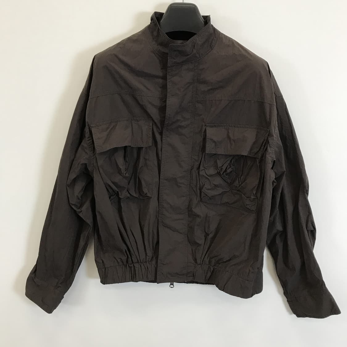 라퍼지스토어 크롭우븐 셔링 바람막이자켓 [M] 상품이미지1