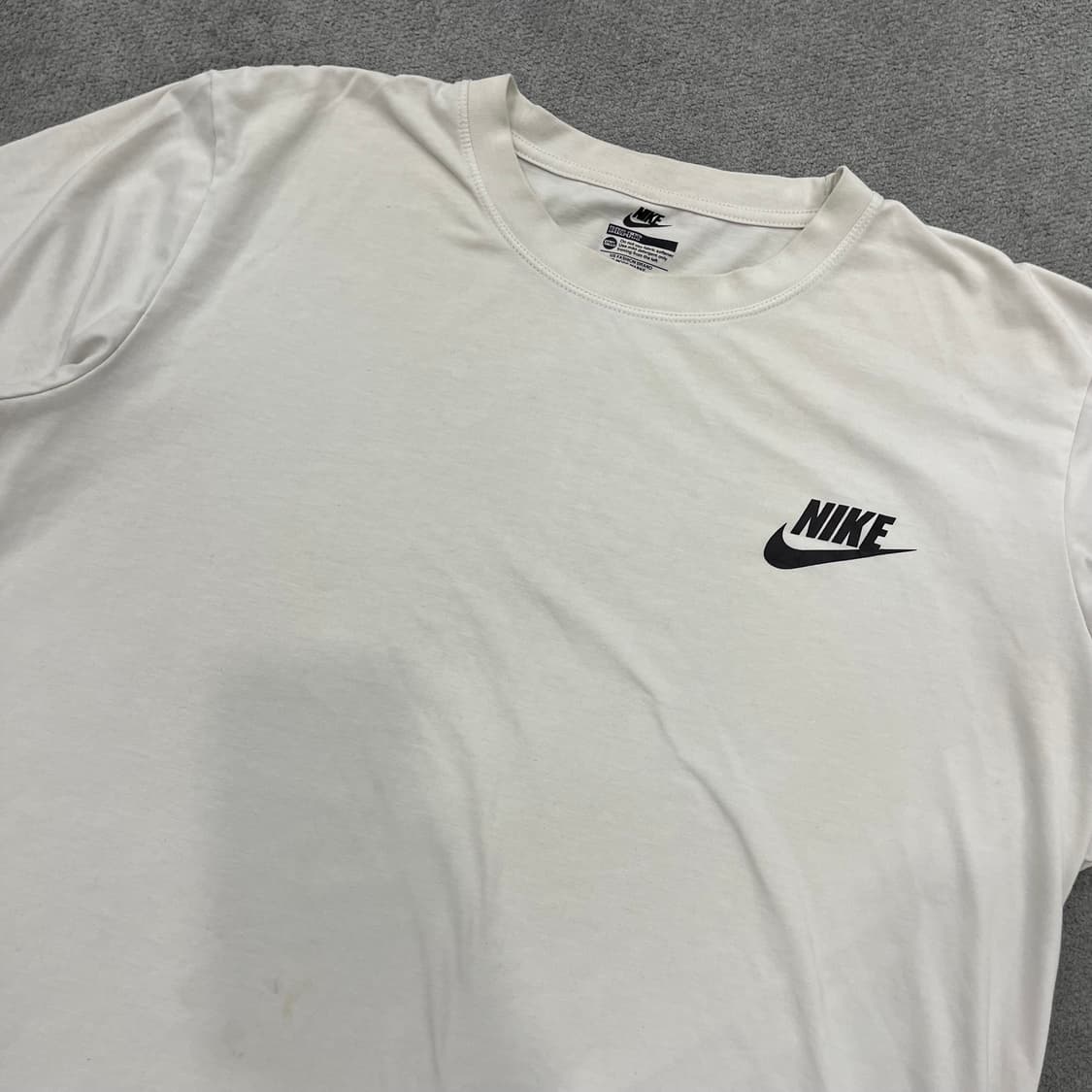 3XL 나이키 화이트 반팔 티셔츠 상품이미지2