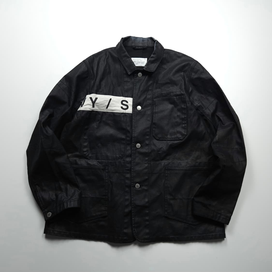 디스이즈네버댓 유틸리티 블랙 코팅 트러커 자켓 (L) 상품이미지1