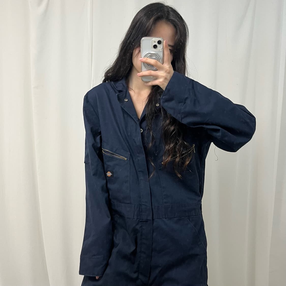 Dickies Navy Jumpsuit 상품이미지1