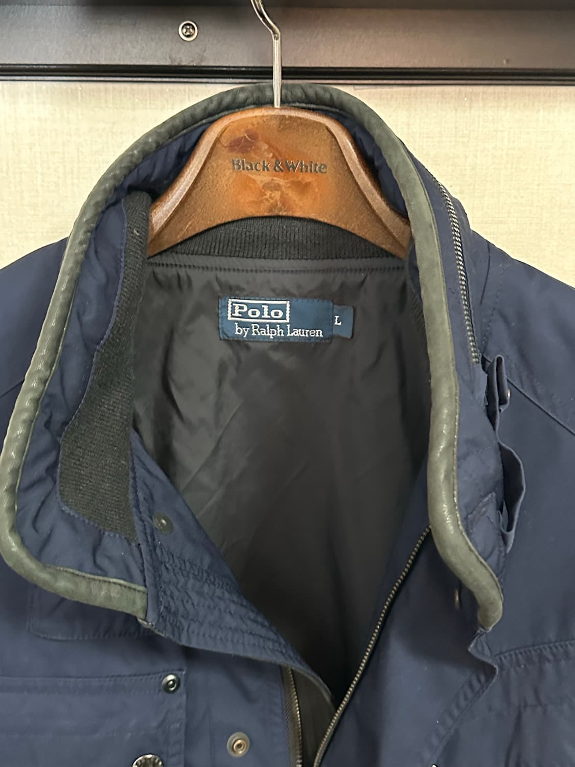 폴로 랄프로렌 네이비 필드 자켓 L (100-105) 상품이미지4
