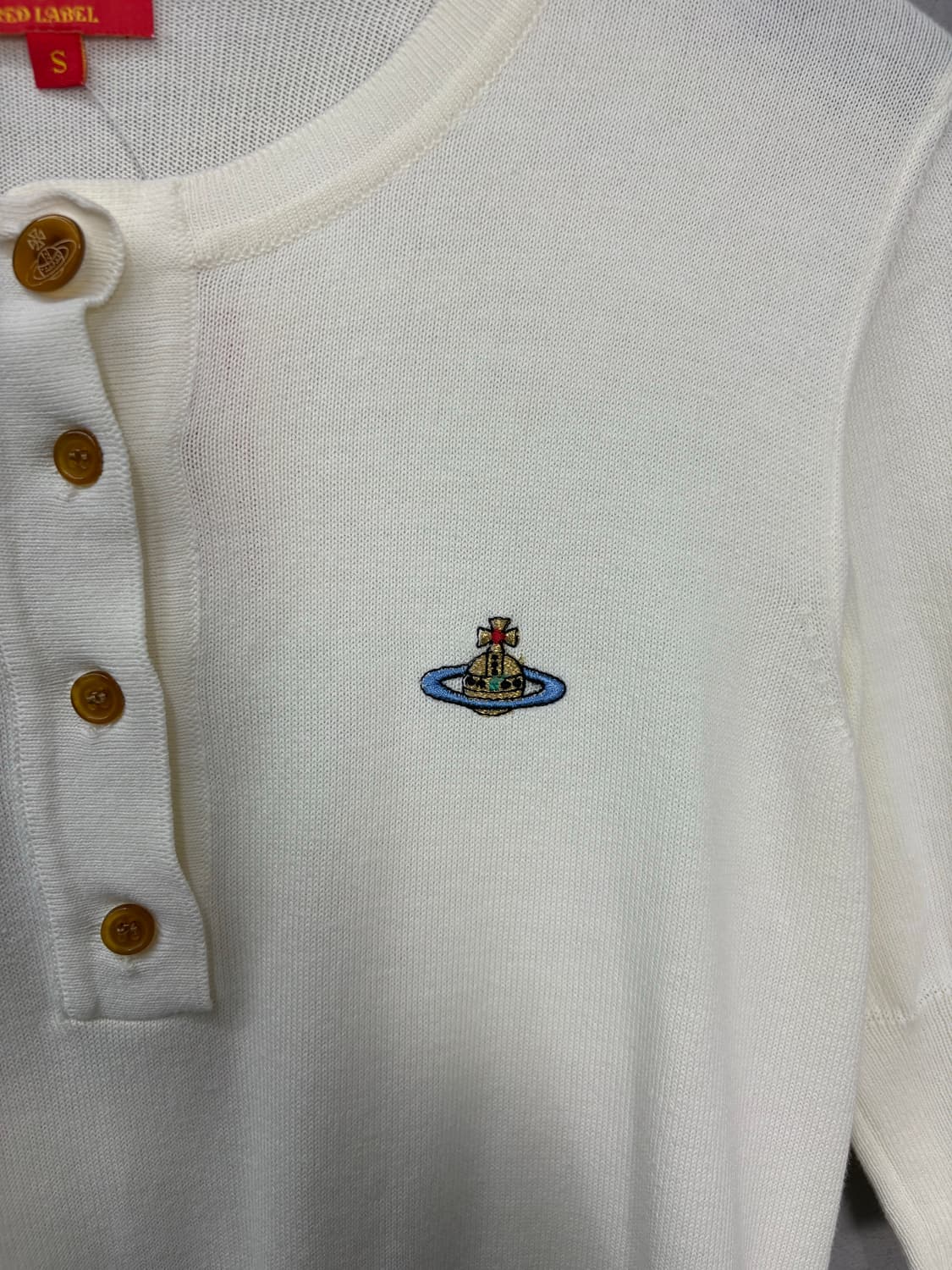 비비안 웨스트우드 로고 니트 반팔 A2447 상품이미지3