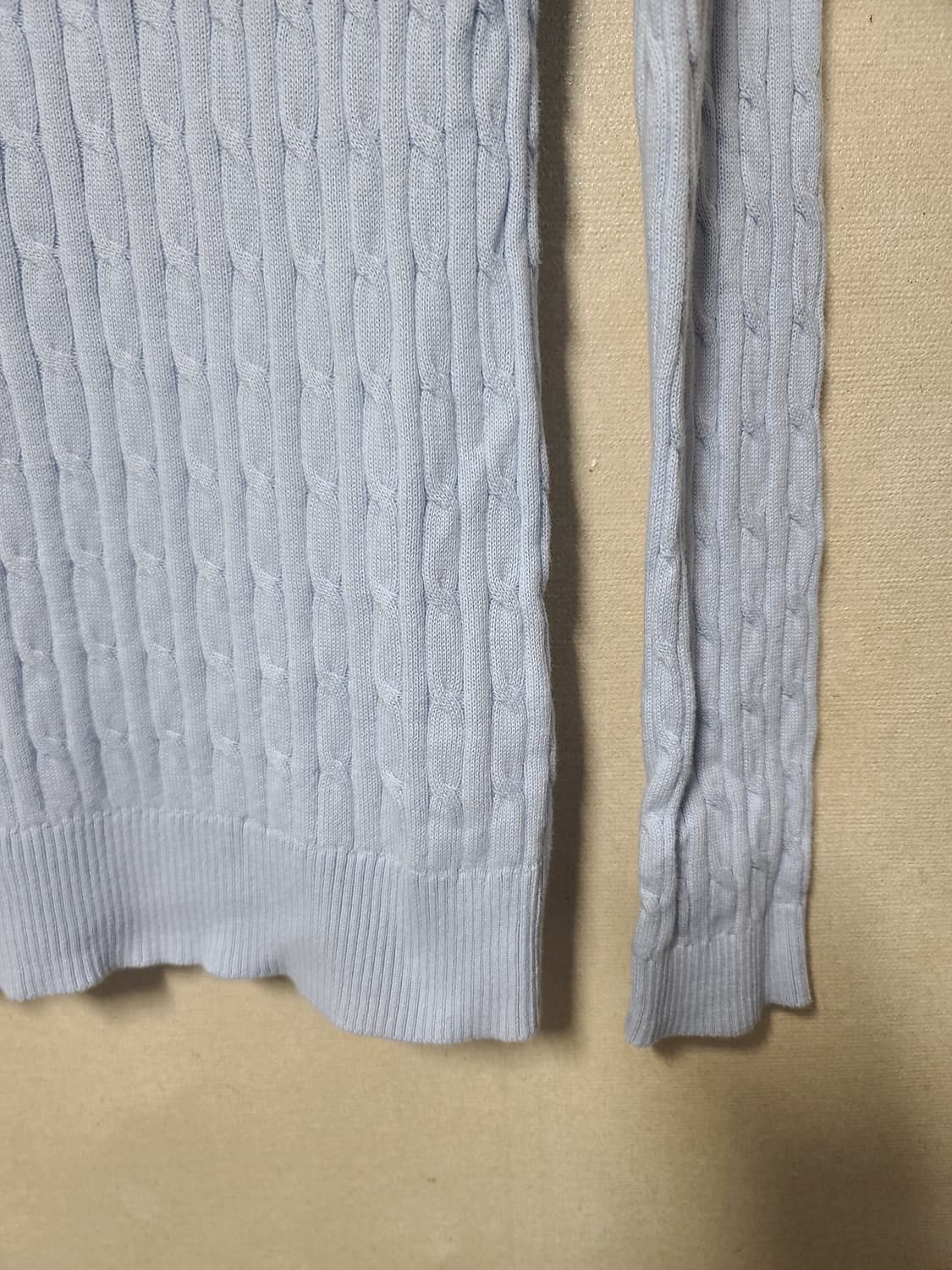 한섬 타미힐피거 케이블 코튼니트 상품이미지4