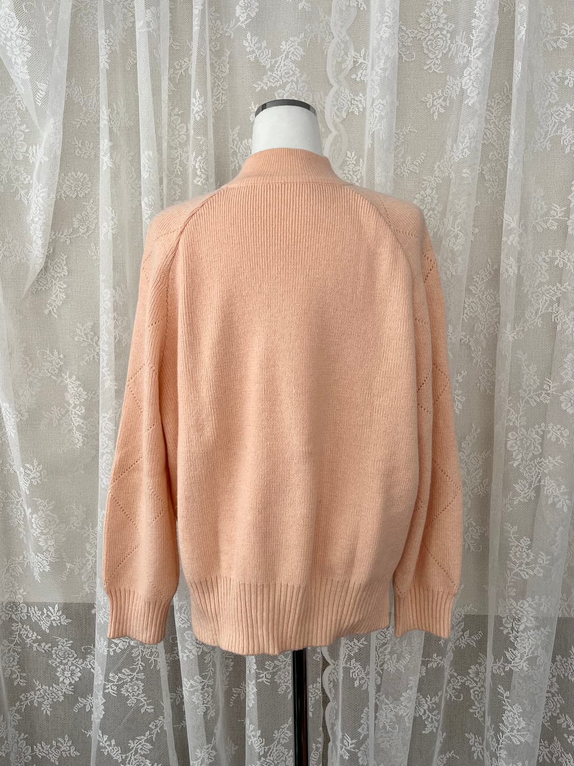 55) 리스트 앙고라 혼방 니트 애프리콧 상품이미지2