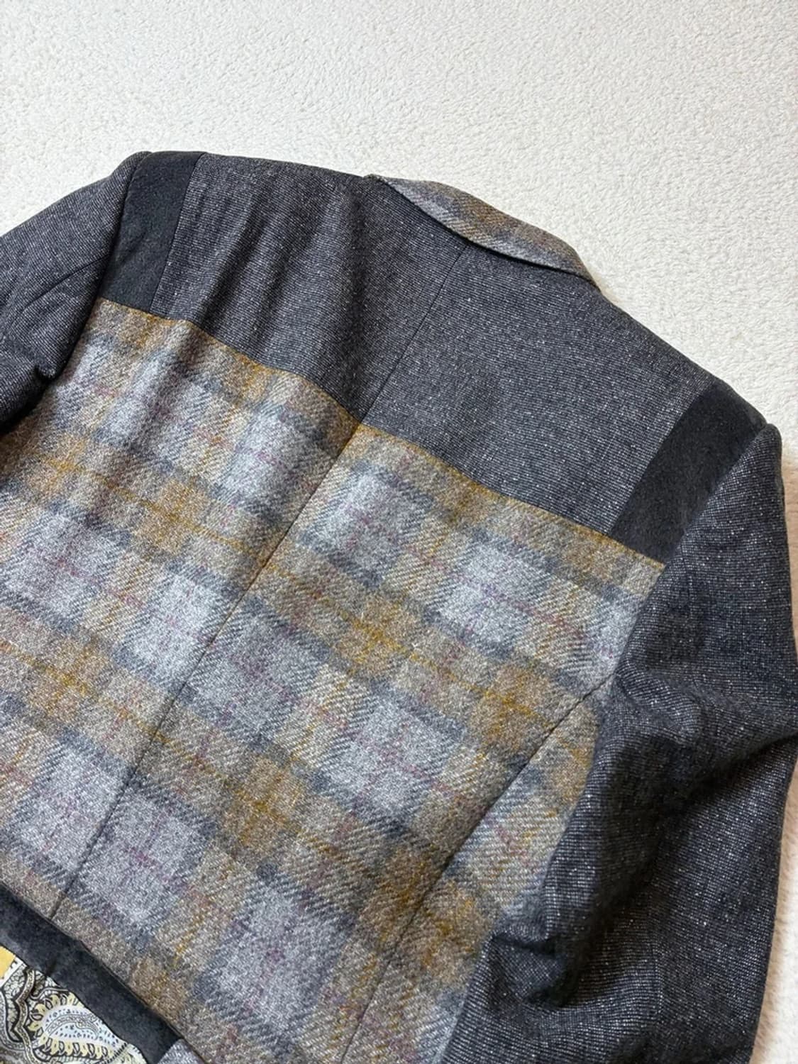 에트로 ETRO 15A/W 울 배색 블레이저 자켓 PN6857 상품이미지5