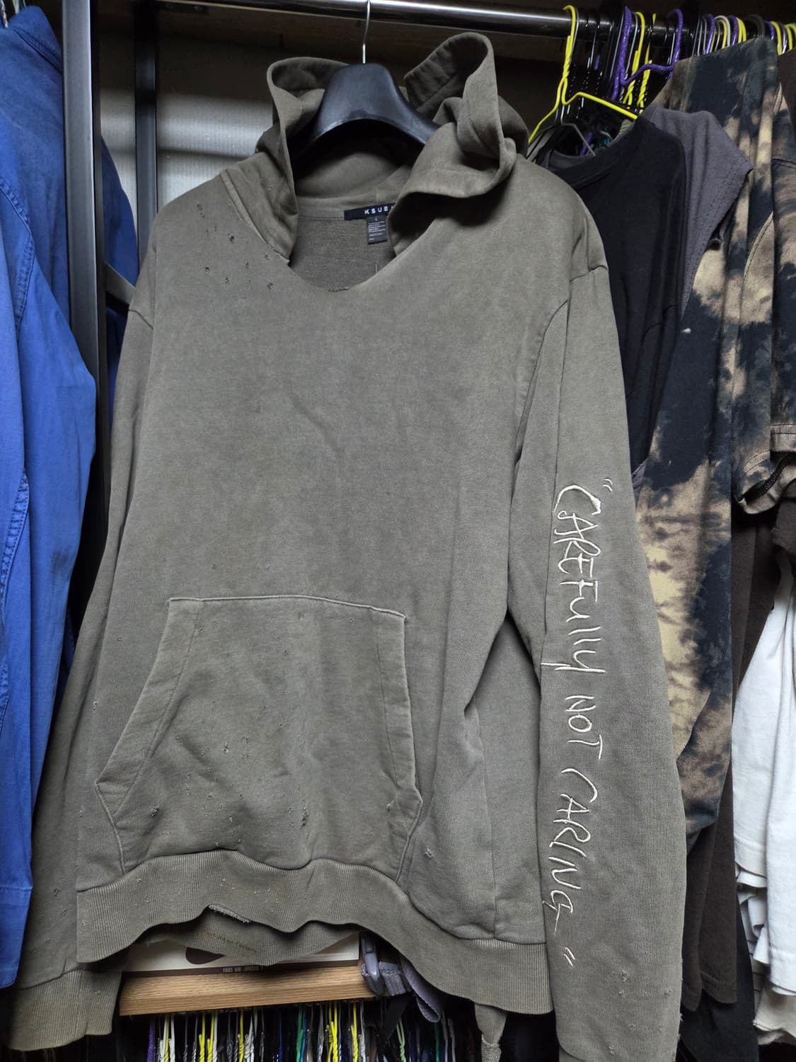 [L] KSUBI 수비 디스트로이트 후디 후드 상품이미지1