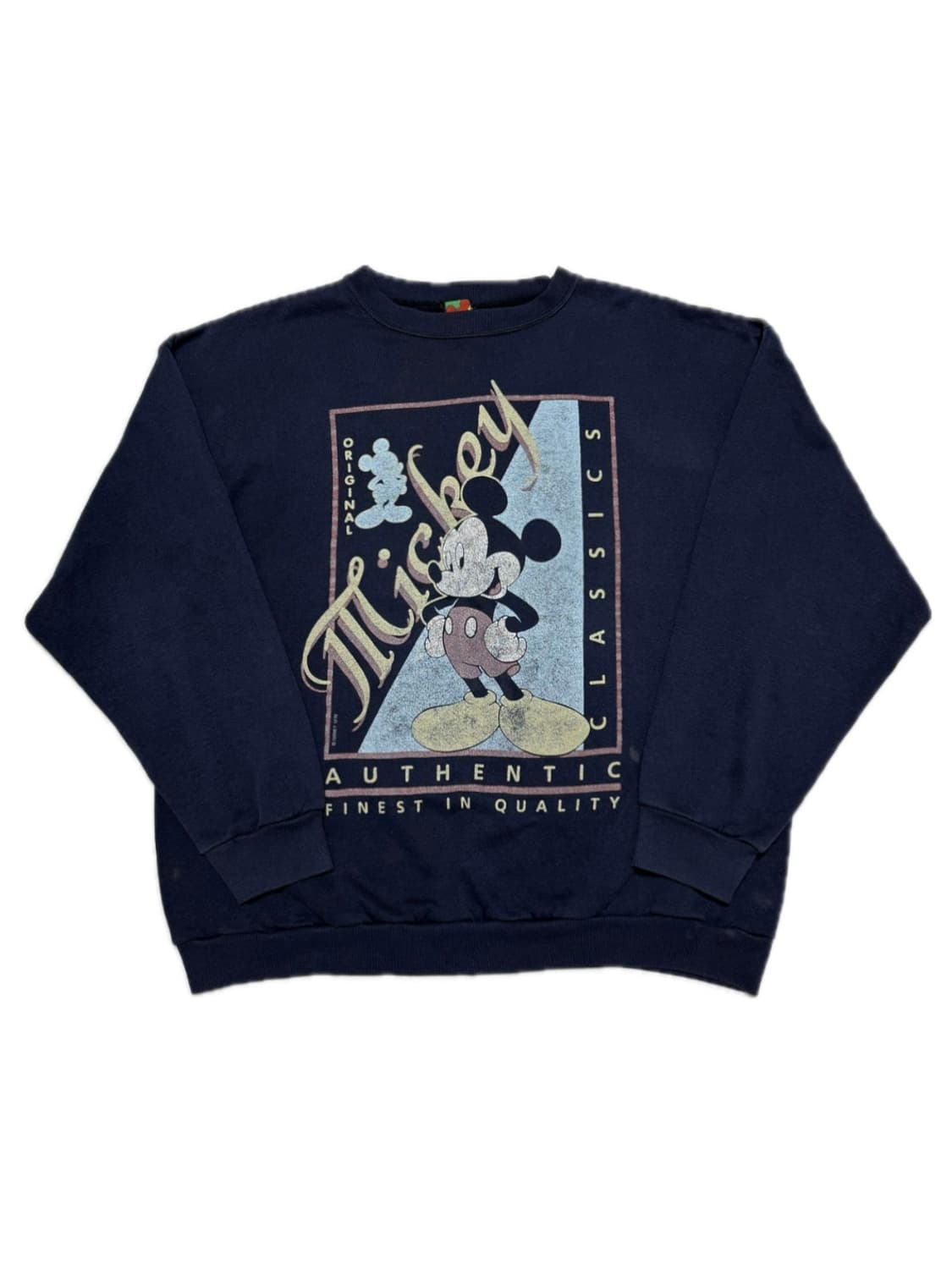 90s usa 미키마우스 빈티지 스웻 XL 상품이미지1