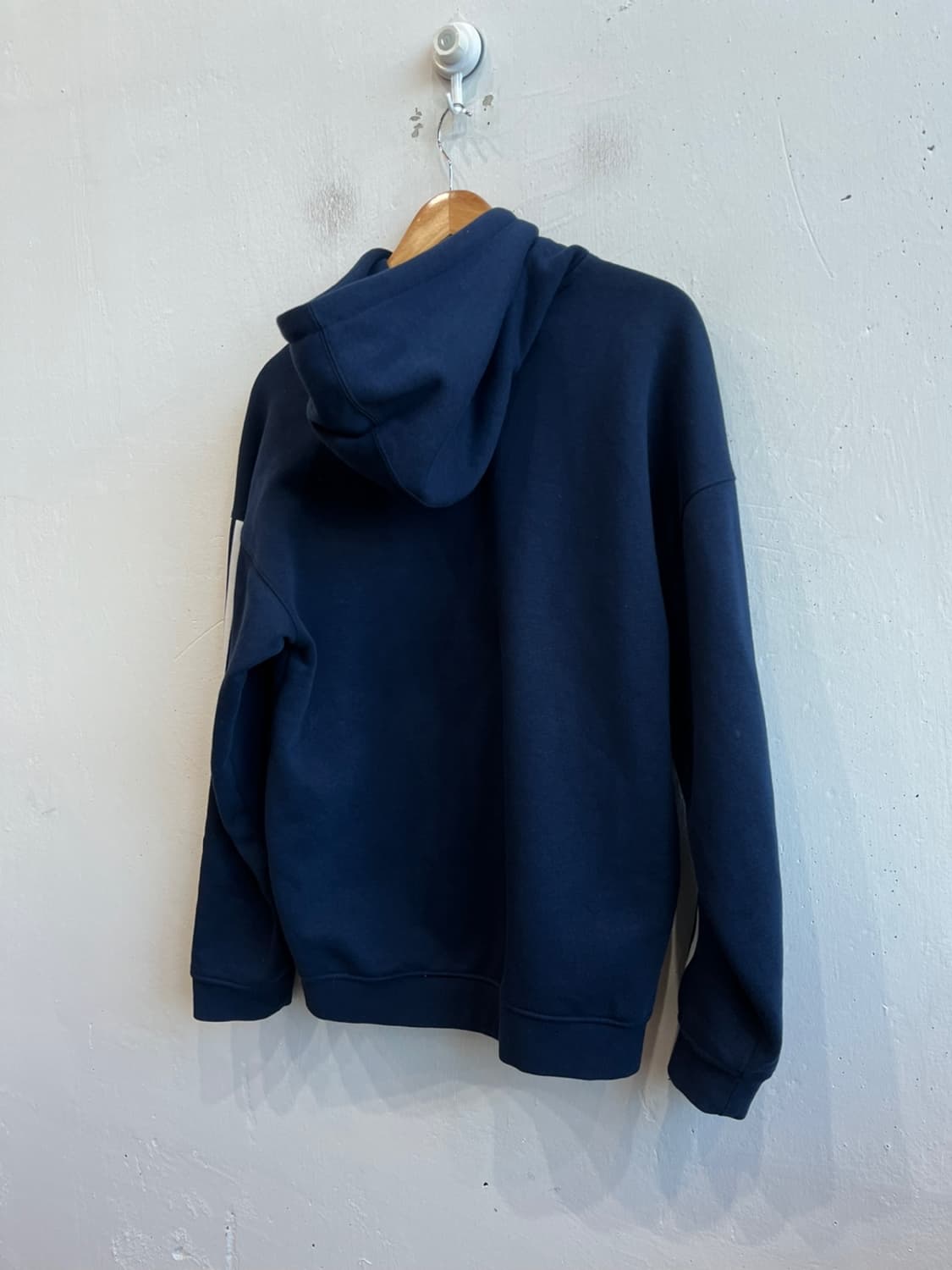 아디다스 파이어버드 자수로고 후드 네이비 상품이미지2