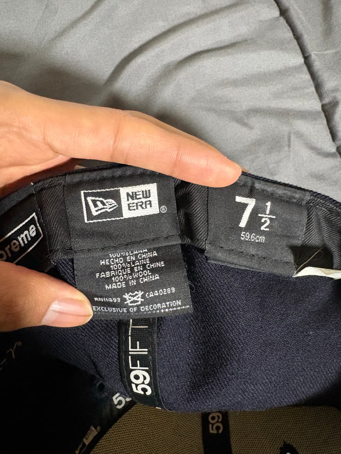 슈프림 뉴에라 59fifty 하트로고 스냅백 7 1/2 상품이미지8