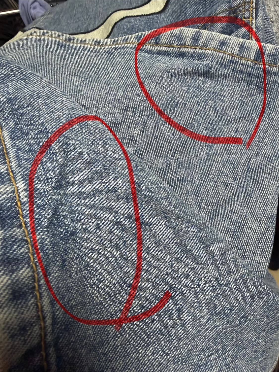 떠그클럽 x HBX 별주 레더팬츠 3사이즈 상품이미지4