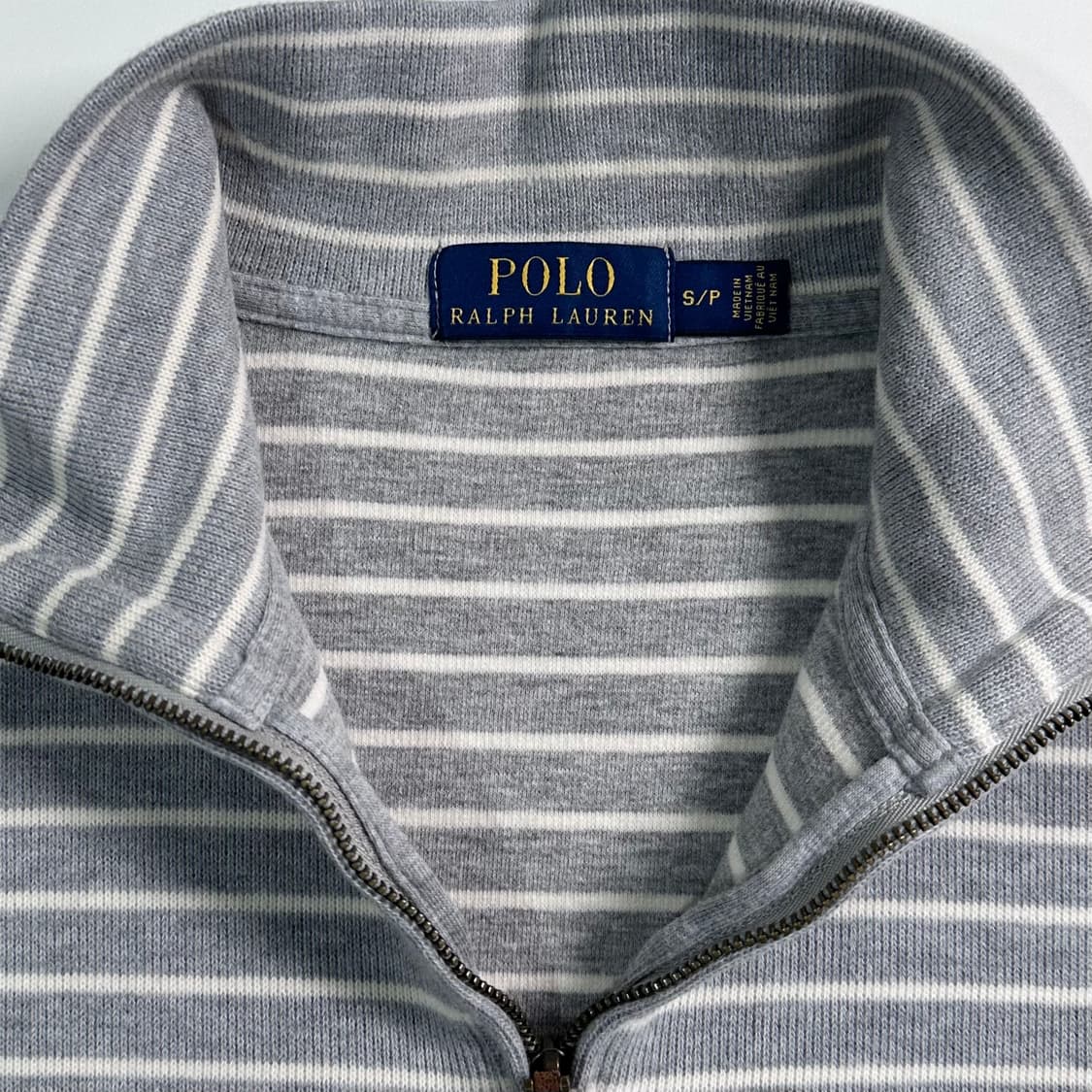 폴로 랄프로렌 스트라이프 반집업 상품이미지4